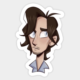 Duke Crocker Sticker